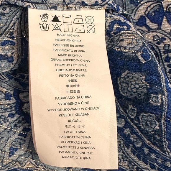 Michael Michael Kors sheer, cold shoulder blouse - Picture 7 of 7